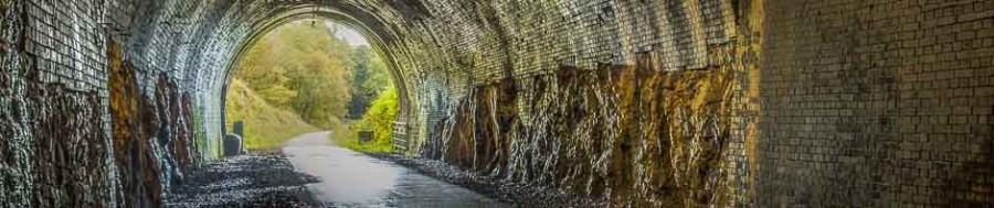 Disused railway tunnel in the Peak District - one of the subjects available on a beginners' digital photography course being run by Peak Digital Training. Photo © Chris James